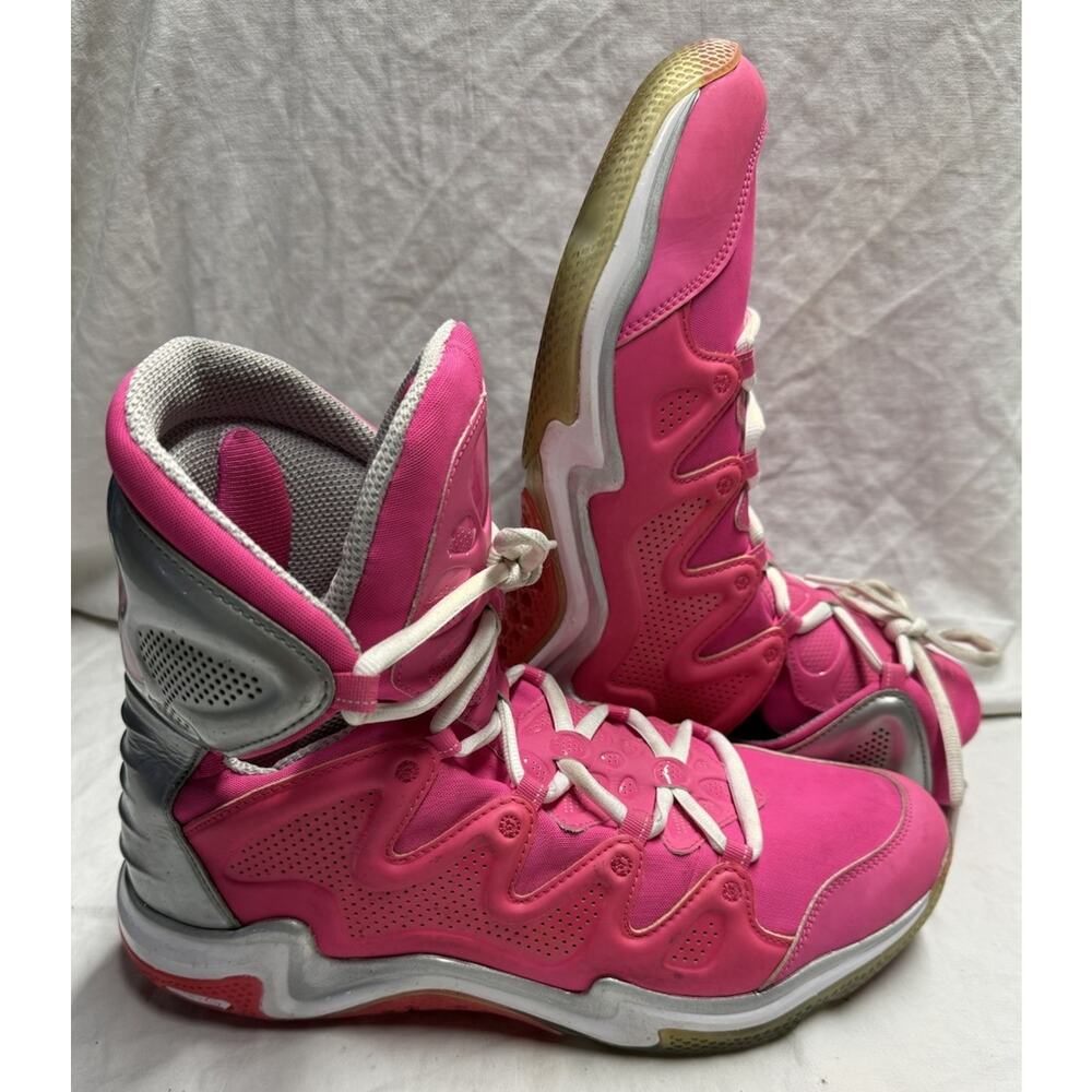 Rare Under Armour Micro G Charge BB Power In Pink Cancer edition 2012 Men’s 13